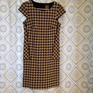 Womens houndstooth dress